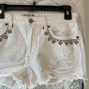 Abercrombie and Fitch Jean Harper Low Rise Short